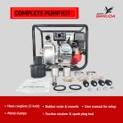 196cc centrifugal pump 6.5hp irrigation pump farm water transfer pump